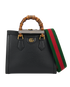 Diana Small Tote, £1,500, Handbags, Black, Leather, Front view